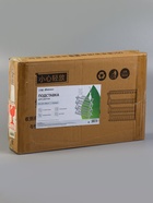 Стеллаж универсальный, 4 полки, 50×25×68 см, напольный, открытый, белый, Greengo 10766557