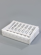 Стеллаж универсальный, 5 полок, 50×25×89 см, напольный, открытый, белый, Greengo 10766558