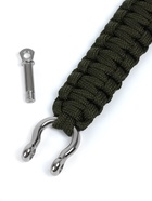 Браслет из паракорда, 25 см, цвет олива - Фото 4