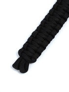 Браслет из паракорда, 25 см, черный - Фото 4