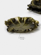 Подставки для чашек и благовоний для чайной церемонии, набор 3 штуки, 9.8×8.6×1.2 см, латунь - Фото 2