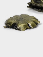 Подставки для чашек и благовоний для чайной церемонии, набор 3 штуки, 9.8×8.6×1.2 см, латунь - Фото 4