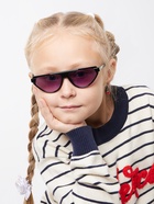 Очки солнцезащитные детские, uv 400, ширина 12.4 см, дужка 12.8 см, линза 4.7×3.2 см - Фото 2