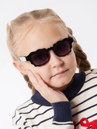 Очки солнцезащитные детские «Волна», uv 400, линза 4.1×3.2 см, чёрный - Фото 6