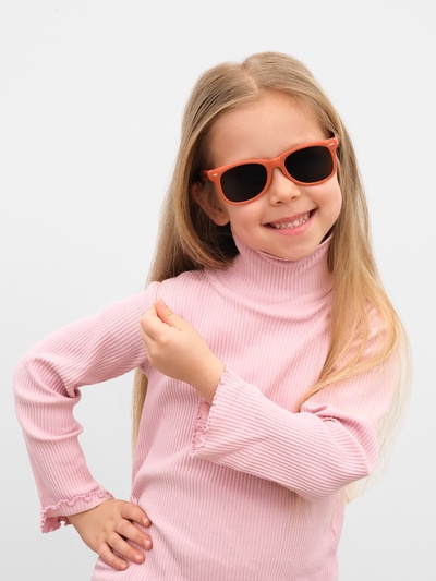 Очки солнцезащитные детские, uv 400, ширина 12.5 см, дужка 12.5 см, линза 4.5×3.5 см