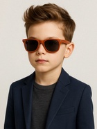 Очки солнцезащитные детские, uv 400, ширина 12.5 см, дужка 12.5 см, линза 4.5×3.5 см - Фото 3