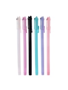 Ручка-прикол Calligrata «Котик», чёрный стержень, гелевая, МИКС - Фото 5