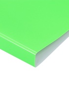 Папка с пружинным скоросшивателем А4, 700 мкм, 27 мм, Calligrata Double Neon, внутренний карман, до 180 листов, салатовый неон 10371807