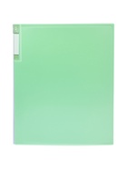 Папка с пружинным скоросшивателем А4, 700 мкм, 27 мм, Calligrata TOP Pastel, внутренний и торцевой карман, до 180 листов, фисташковый 10371814