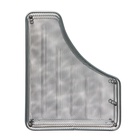 УЦЕНКА Лоток вертикальный для бумаг, 2 отделения, металлическая сетка, серый - Фото 3