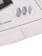 УЦЕНКА Лоток вертикальный для бумаг, 2 отделения, металлическая сетка, серый - Фото 4