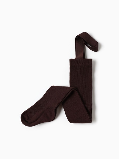 Колготки детские с лямками MINAKU, рост 74-80 см, коричневые