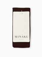Колготки детские с лямками MINAKU, рост 80-86 см, коричневые - Фото 4