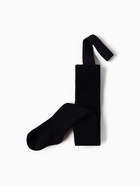 Колготки детские с лямками MINAKU, рост 68-74 см, чёрные - Фото 1