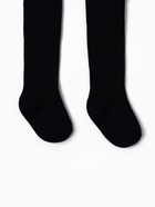 Колготки детские с лямками MINAKU, рост 86-92 см, чёрные - Фото 2