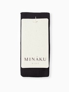 Колготки детские с лямками MINAKU, рост 86-92 см, чёрные - Фото 4