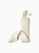 Колготки детские с лямками MINAKU, рост 74-80 см, молочные - Фото 1