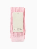 Лосины детские с лямками MINAKU, рост 74-80 см, розовые - Фото 4