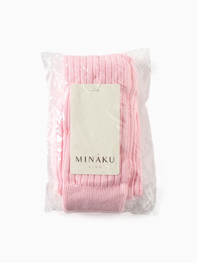 Лосины детские с лямками MINAKU, рост 80-86 см, розовые