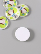 Кабошон стекло для творчества "Круг. Олуша" 3х3 см (10 шт) - фото 808626491