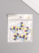 Кабошон стекло для творчества "Круг. Милая голубка" 3х3 см (10 шт) - фото 808626533