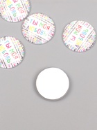 Кабошон стекло для творчества "Круг. Ты моя любовь" 3х3 см (10 шт) - фото 808626579