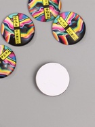 Кабошон стекло для творчества "Круг. Тебе можно" 3х3 см (10 шт) - фото 808626595