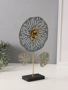 Фигурка металл «Тропический цветок», 6×19.5×32 см - Фото 2