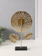 Фигурка металл «Тропический цветок», 6×19.5×32 см - Фото 3