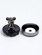 Аксессуар на панель с ароматизатором, мишка, вращается от солнца, серый - Фото 3