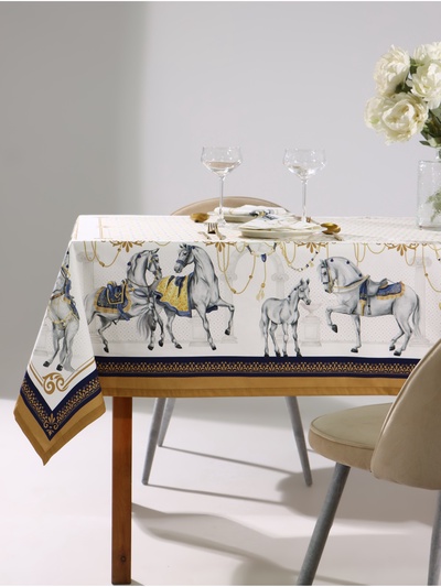 Набор кухонный Classic, скатерть 150×220 см ± 3 см с ВГМО, салфетки 40×40 см - 12 шт., 100% хлопок