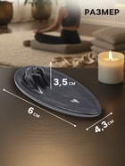 Подставка для благовоний TAKE IT EASY «Горный родник», набор благовоний конусы, стелющийся дым, 4.3×3.5×6 см - Фото 4