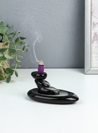 Подставка для благовоний TAKE IT EASY «Баланс сил», набор благовоний конусы, стелющийся дым, 4.3×3.5×5.8 см - Фото 5