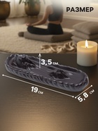 Подставка для благовоний TAKE IT EASY «Озерный край», набор благовоний конусы, стелющийся дым, 19×3.5×5.8 см - Фото 4