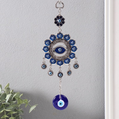 Подвеска от сглаза «Око в цветке», 7.6×22.5 см