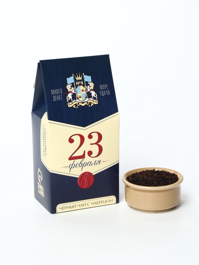 Чай подарочный «23 февраля: настоящему защитнику», 50 г