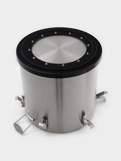 Термос профессиональный Hanna Knövel, 50 л, 400×400 мм, нержавеющая сталь, серебристый