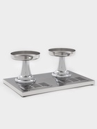 Диспенсер для напитков Hanna Knövel, 2 секции по 8 л, 555×350×600 мм, нержавеющая сталь, серебристый - Фото 5