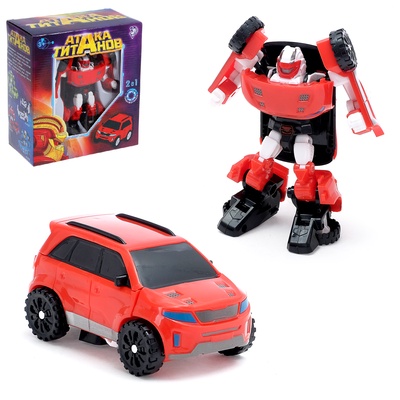 Уценка Робот - машинка «Автобот», трансформируется