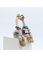 Набор фигурок полистоун TAKE IT EASY «Гусь с гусыней», 2 шт. - фото 33409376