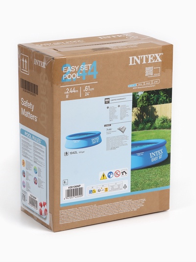 Бассейн надувной Easy Set, 244×61 см, круглый, 28106 INTEX