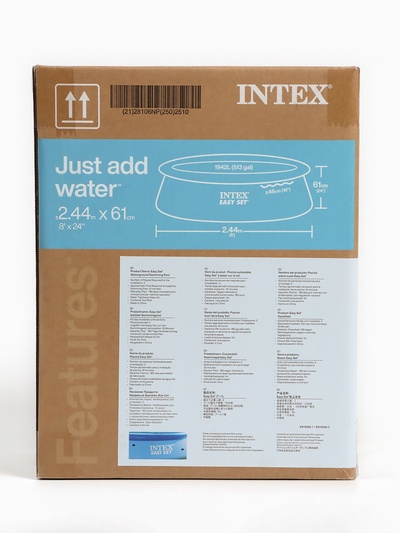 Бассейн надувной Easy Set, 244×61 см, круглый, 28106 INTEX