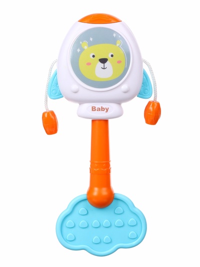 Погремушка с прорезывателями "Ракета"