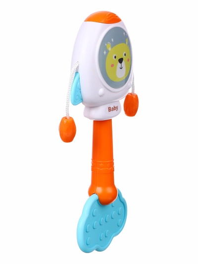 Погремушка с прорезывателями "Ракета"