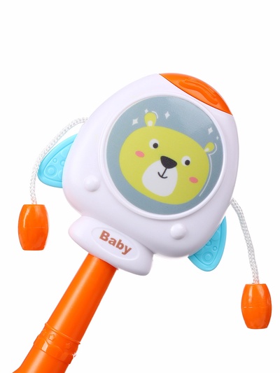 Погремушка с прорезывателями "Ракета"