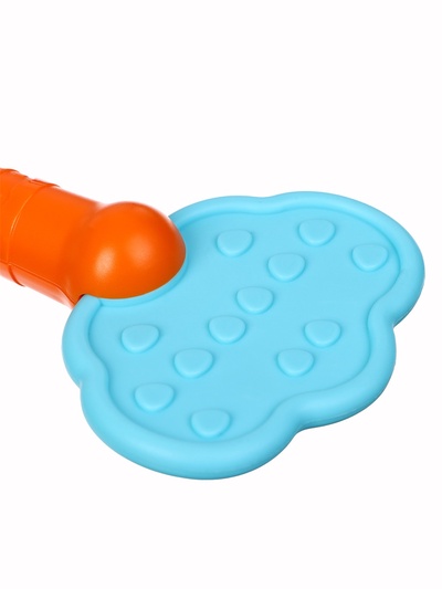 Погремушка с прорезывателями "Ракета"