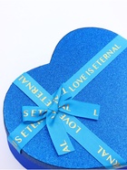 Набор подарочных коробок сердце 3 в 1, сияющий синий с бантом «Любовь вечна», 31×27×13.3; 28×25×11.7; 26×23×10.3 см - Фото 4
