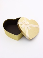 Набор подарочных коробок сердце 3 в 1, золото с бантом «Любовь вечна», 31×27×13.3; 28×25×11.7; 26×23×10.3 см - Фото 6