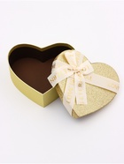 Набор подарочных коробок сердце 3 в 1, золото с бантом «Любовь вечна», 22×20×9; 18.5×17×7.5; 16×14×6 см - Фото 6