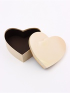 Набор подарочных коробок сердце 3 в 1, бежевый мрамор, 22×20×9; 18.5×17×7.5; 16×14×6 см - Фото 6